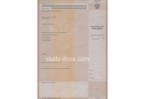 Академическая справка в Сызрани